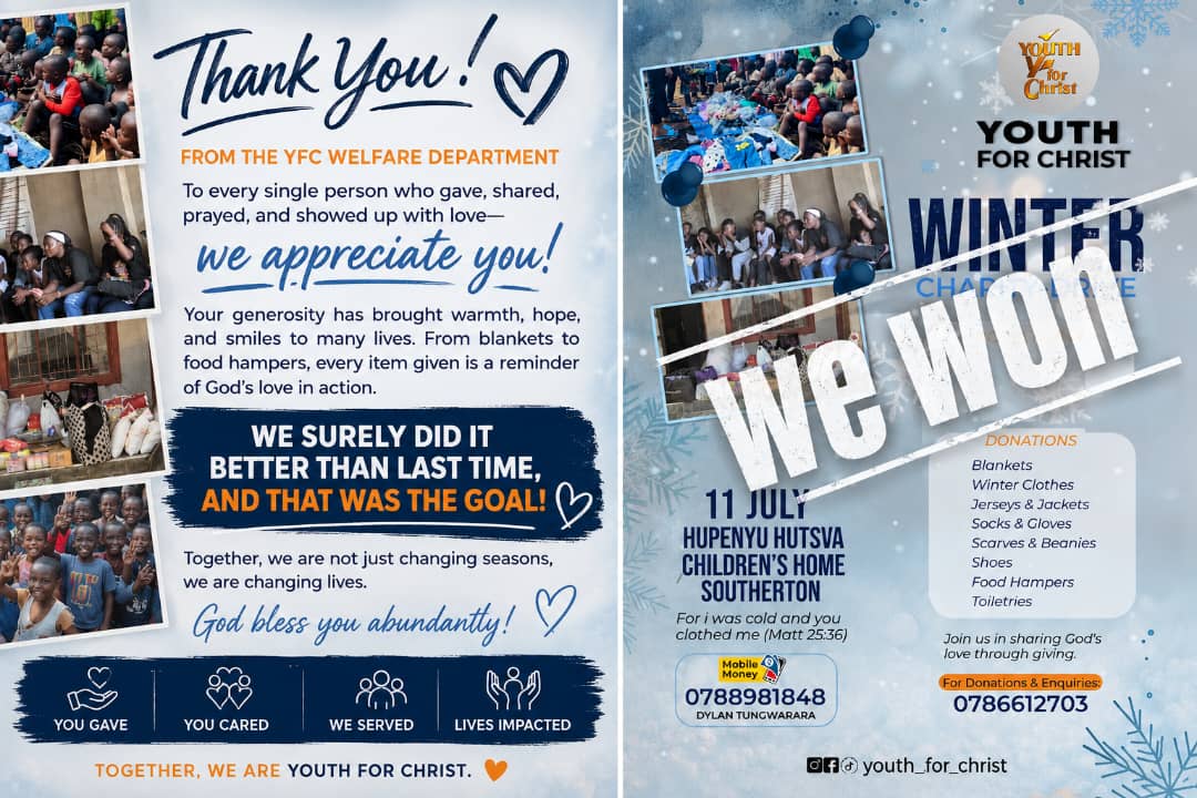 Youth For Christ program flyer 10