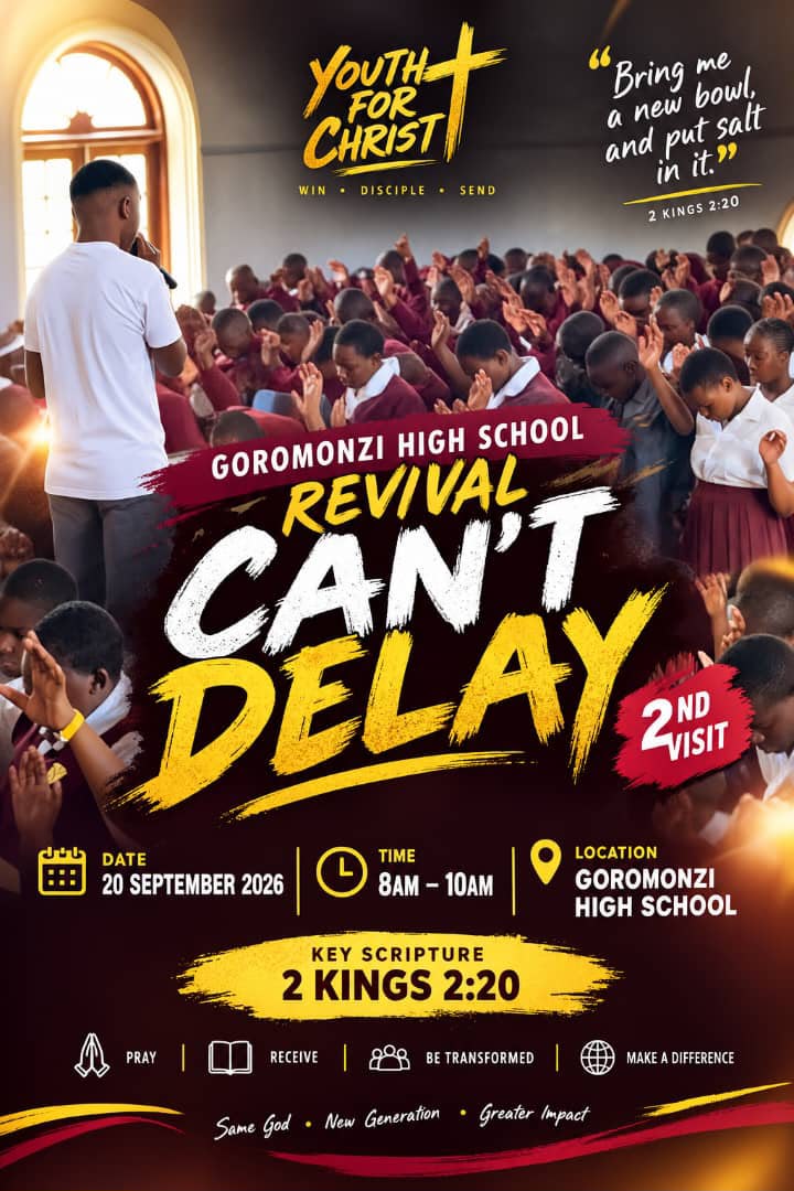 Youth For Christ program flyer 13
