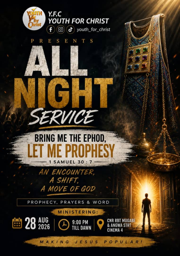 Youth For Christ program flyer 9